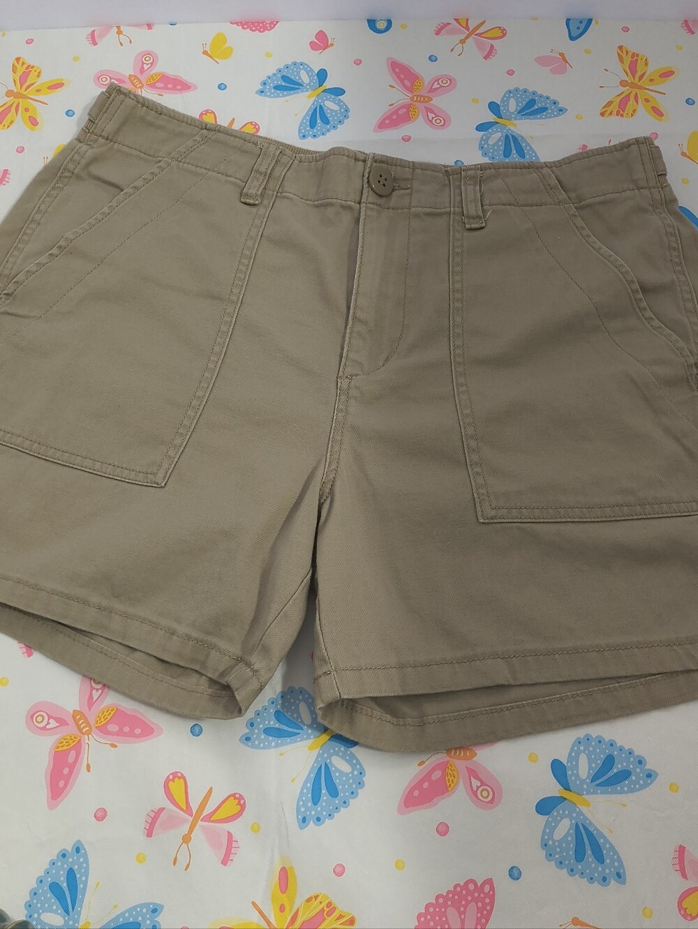 Marc New York Khaki Utility Bermuda Shorts